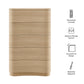 Mirae 5-Drawer Curved Dresser Chest of Drawers by Modway