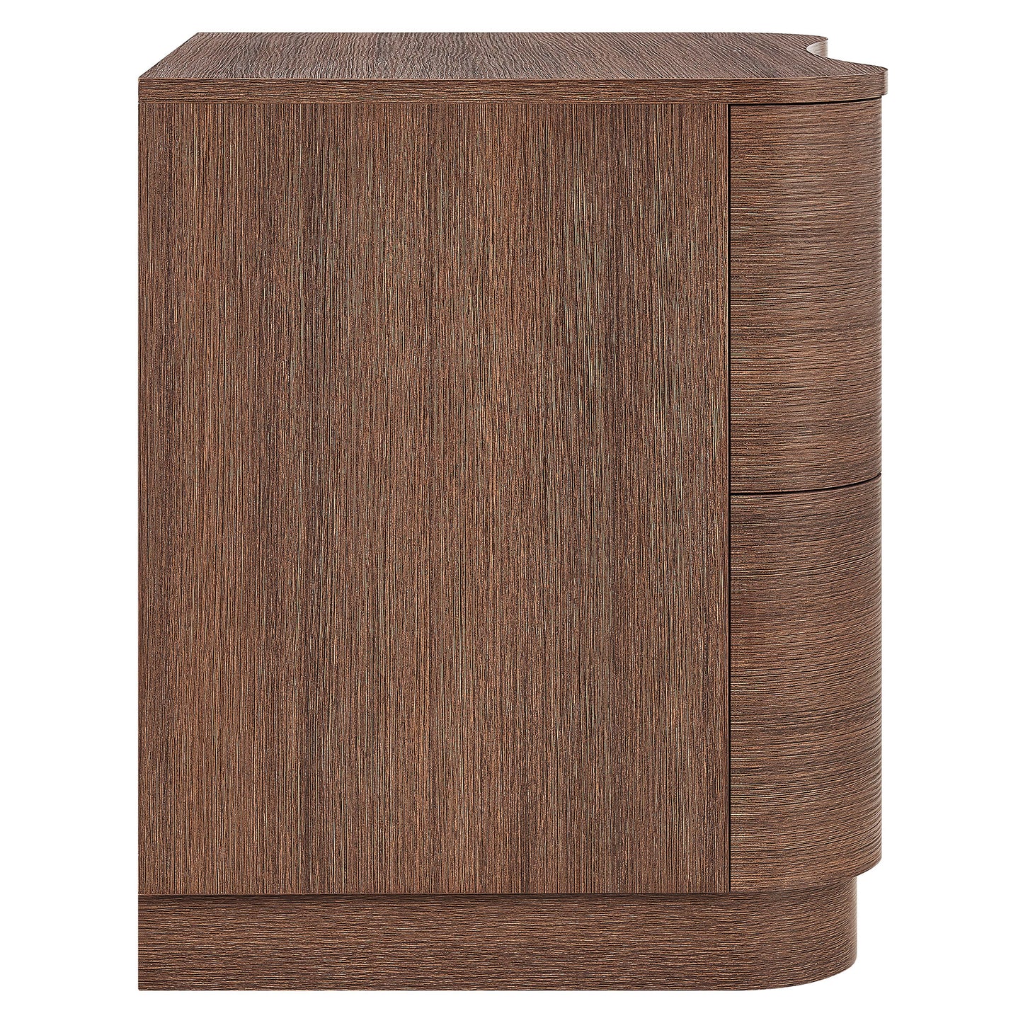 Mirae 2-Drawer Curved Nightstand by Modway