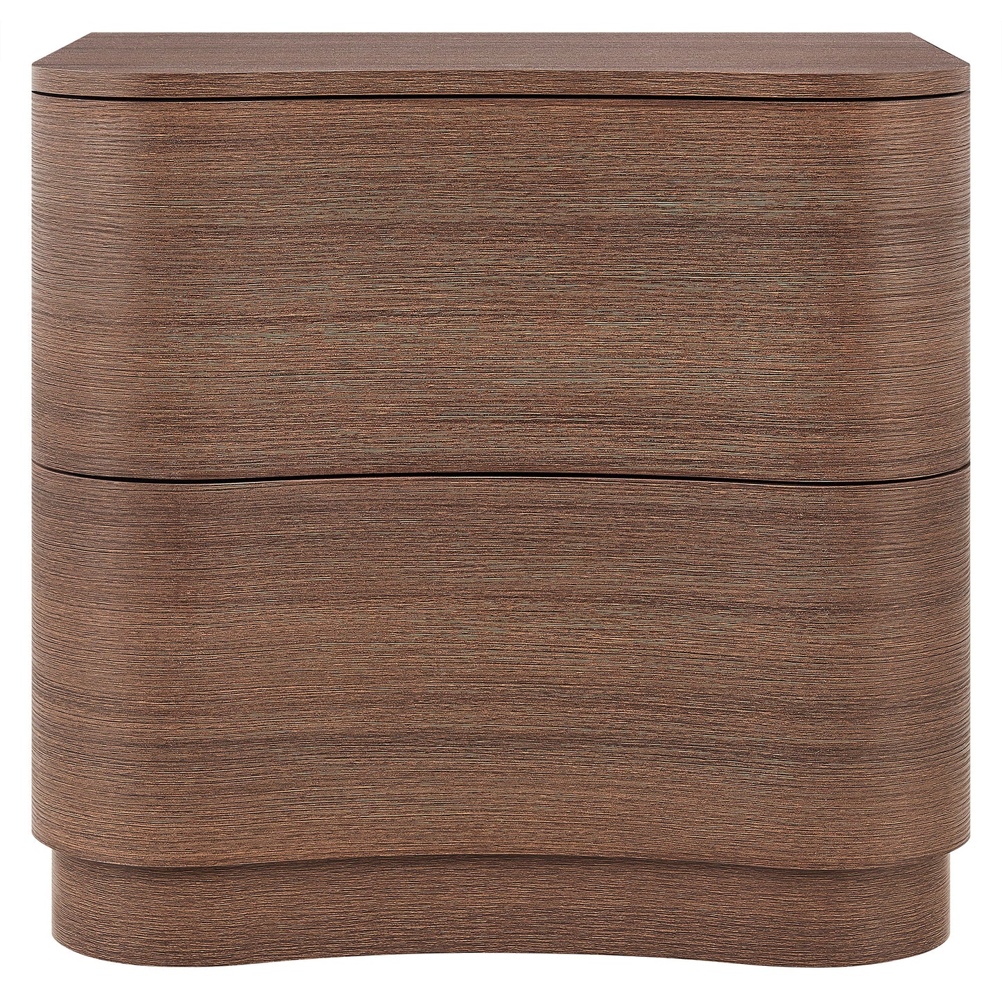 Mirae 2-Drawer Curved Nightstand by Modway