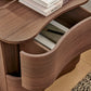 Mirae 2-Drawer Curved Nightstand by Modway