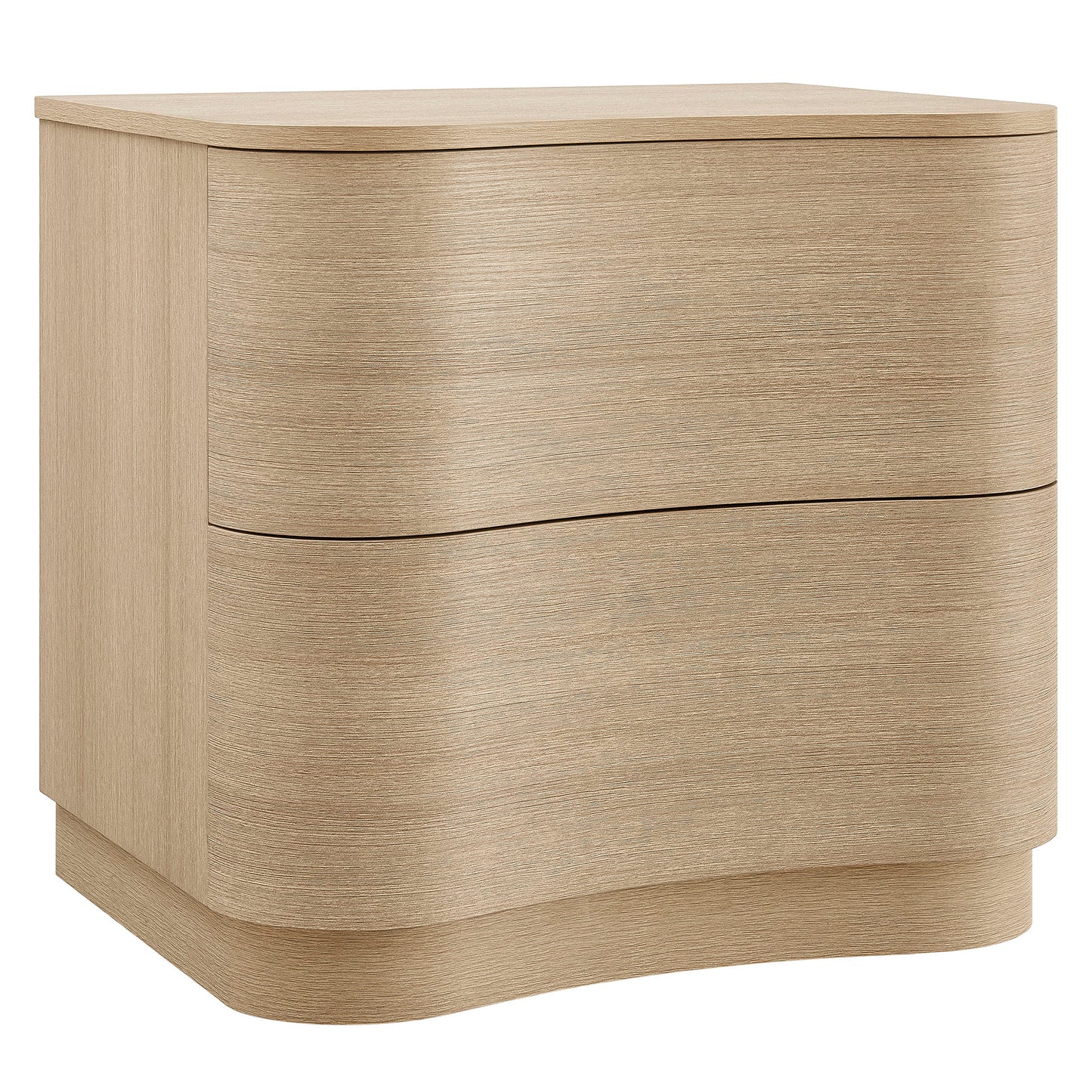 Mirae 2-Drawer Curved Nightstand by Modway