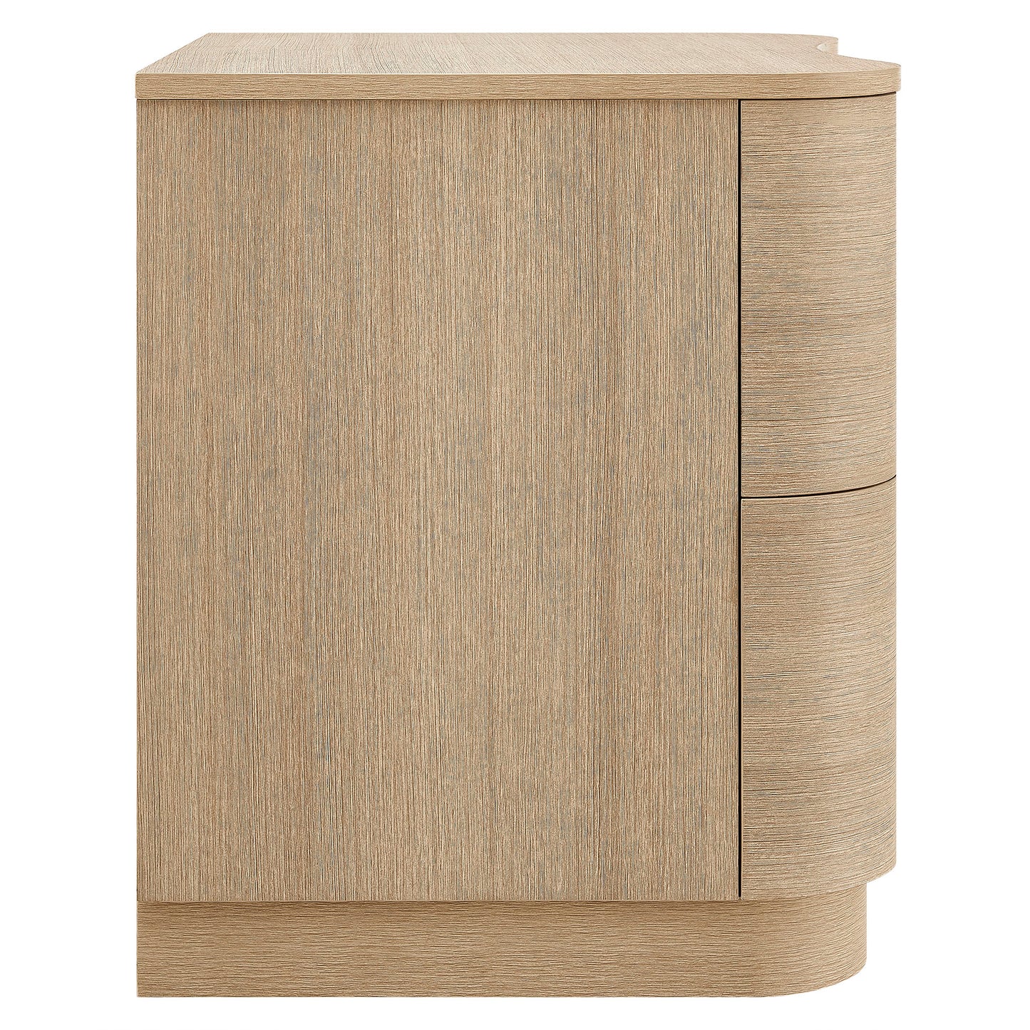 Mirae 2-Drawer Curved Nightstand by Modway