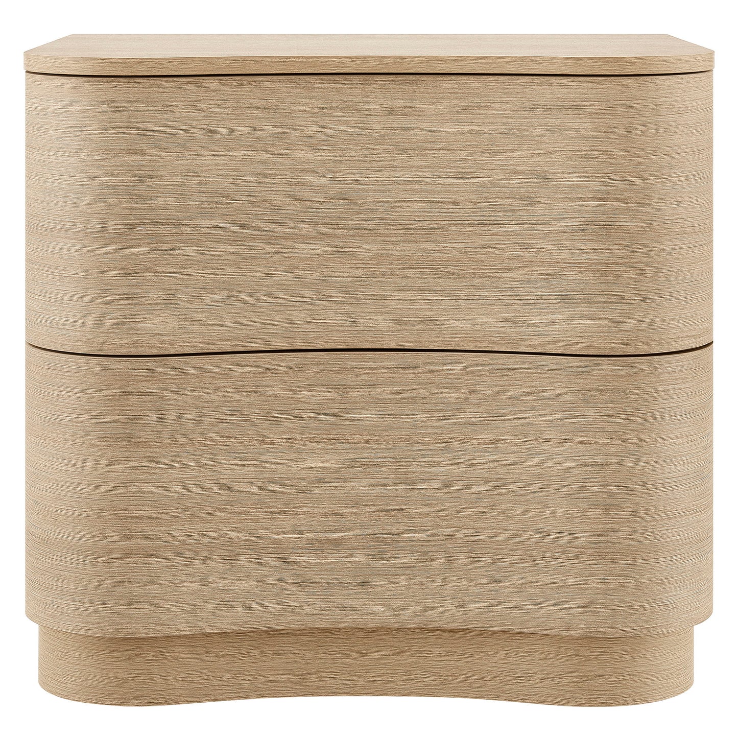 Mirae 2-Drawer Curved Nightstand by Modway