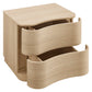 Mirae 2-Drawer Curved Nightstand by Modway