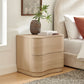 Mirae 2-Drawer Curved Nightstand by Modway
