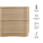 Mirae 2-Drawer Curved Nightstand by Modway