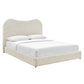 Seluna Boucle Queen Platform Bed by Modway | Beds | Modishstore - 2