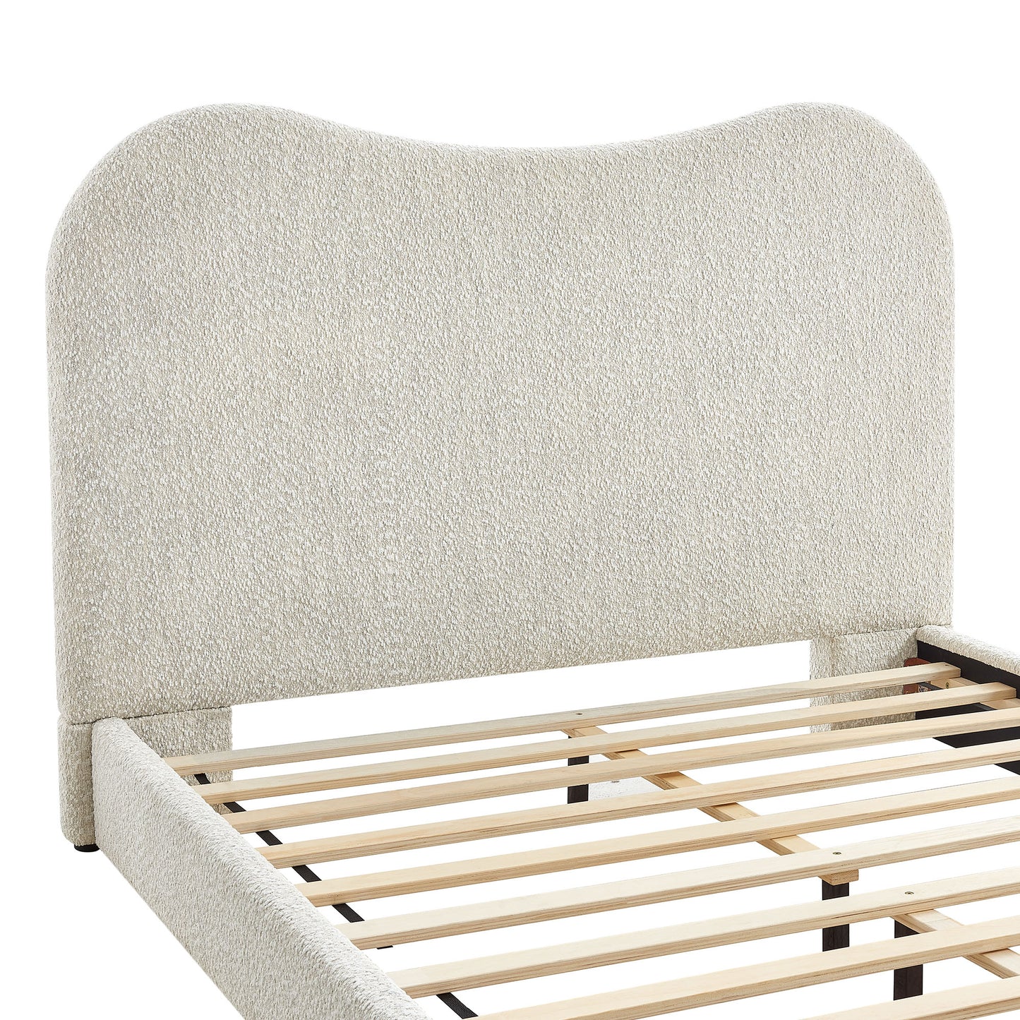 Seluna Boucle Queen Platform Bed by Modway | Beds | Modishstore - 5