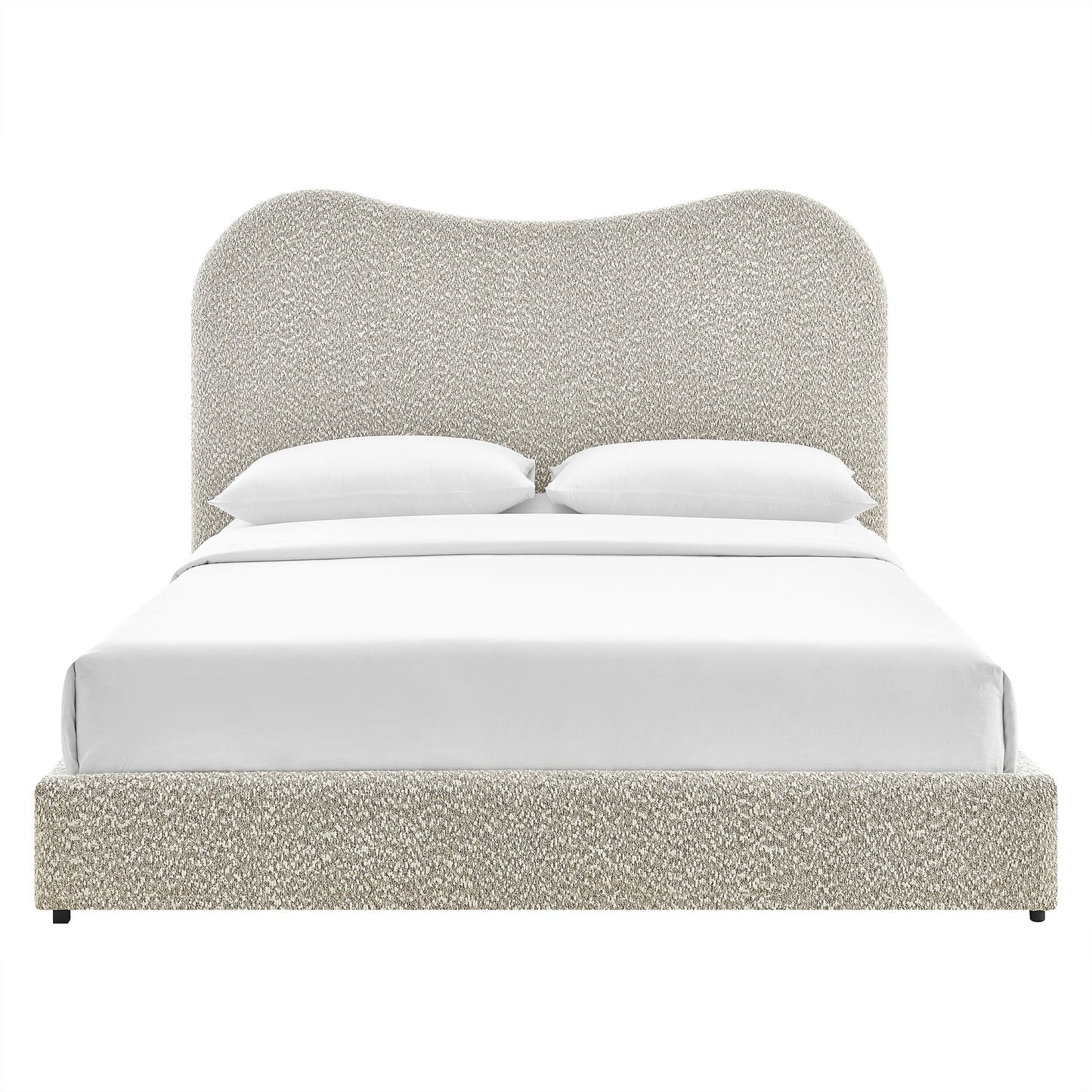 Seluna Boucle Queen Platform Bed by Modway | Beds | Modishstore - 14