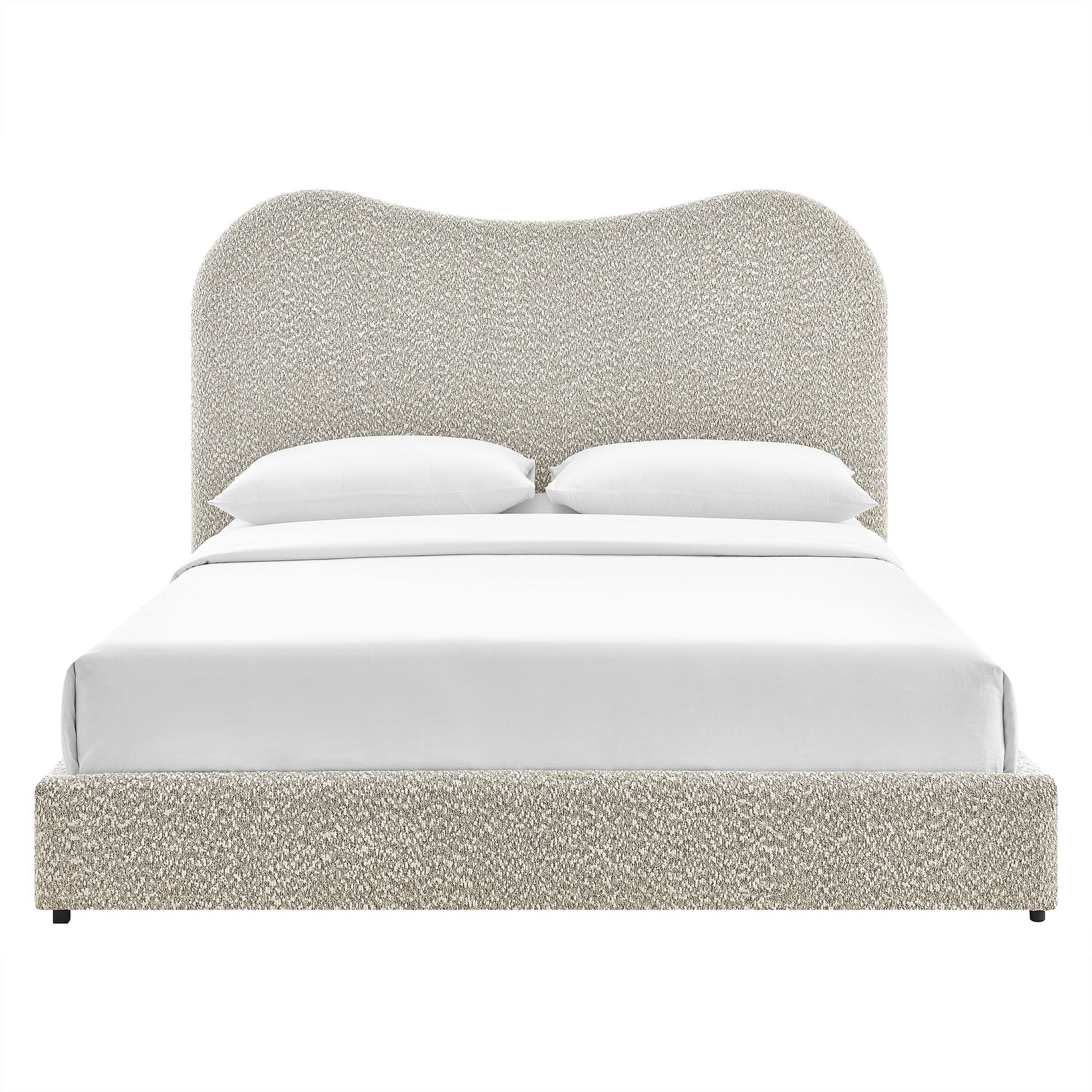 Seluna Boucle Queen Platform Bed by Modway | Beds | Modishstore - 14