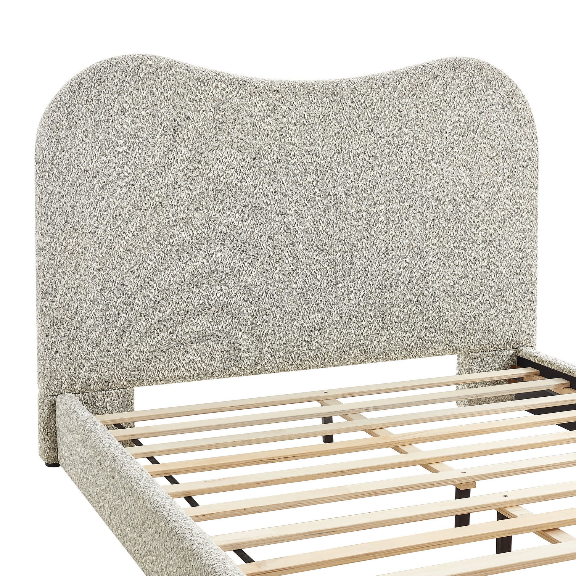 Seluna Boucle Queen Platform Bed by Modway | Beds | Modishstore - 15