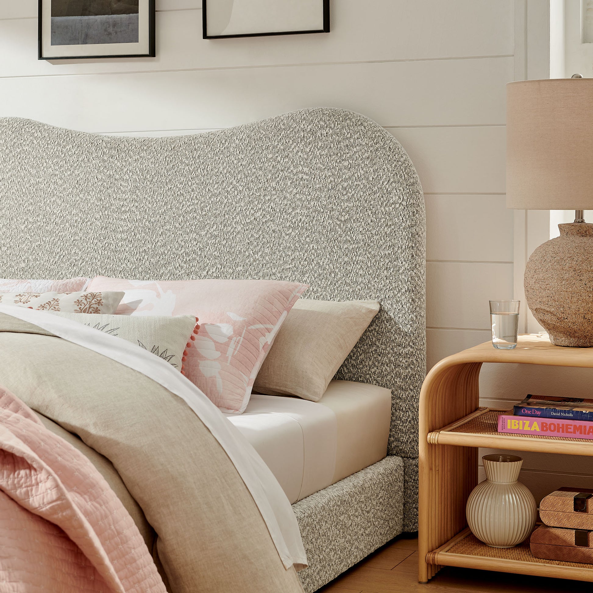 Seluna Boucle Queen Platform Bed by Modway | Beds | Modishstore - 17