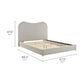 Seluna Boucle Queen Platform Bed by Modway | Beds | Modishstore - 21