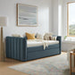 Veyla Channel Tufted Performance Velvet Twin Daybed With Trundle by Modway | Beds | Modishstore - 1