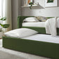Veyla Channel Tufted Performance Velvet Twin Daybed With Trundle by Modway | Beds | Modishstore - 20