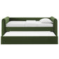Veyla Channel Tufted Performance Velvet Twin Daybed With Trundle by Modway | Beds | Modishstore - 29