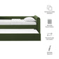 Veyla Channel Tufted Performance Velvet Twin Daybed With Trundle by Modway | Beds | Modishstore - 31