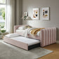 Veyla Channel Tufted Performance Velvet Twin Daybed With Trundle by Modway | Beds | Modishstore - 38