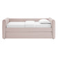Veyla Channel Tufted Performance Velvet Twin Daybed With Trundle by Modway | Beds | Modishstore - 42