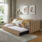 Veyla Channel Tufted Performance Velvet Twin Daybed With Trundle by Modway | Beds | Modishstore - 54