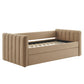 Veyla Channel Tufted Performance Velvet Twin Daybed With Trundle by Modway | Beds | Modishstore - 55