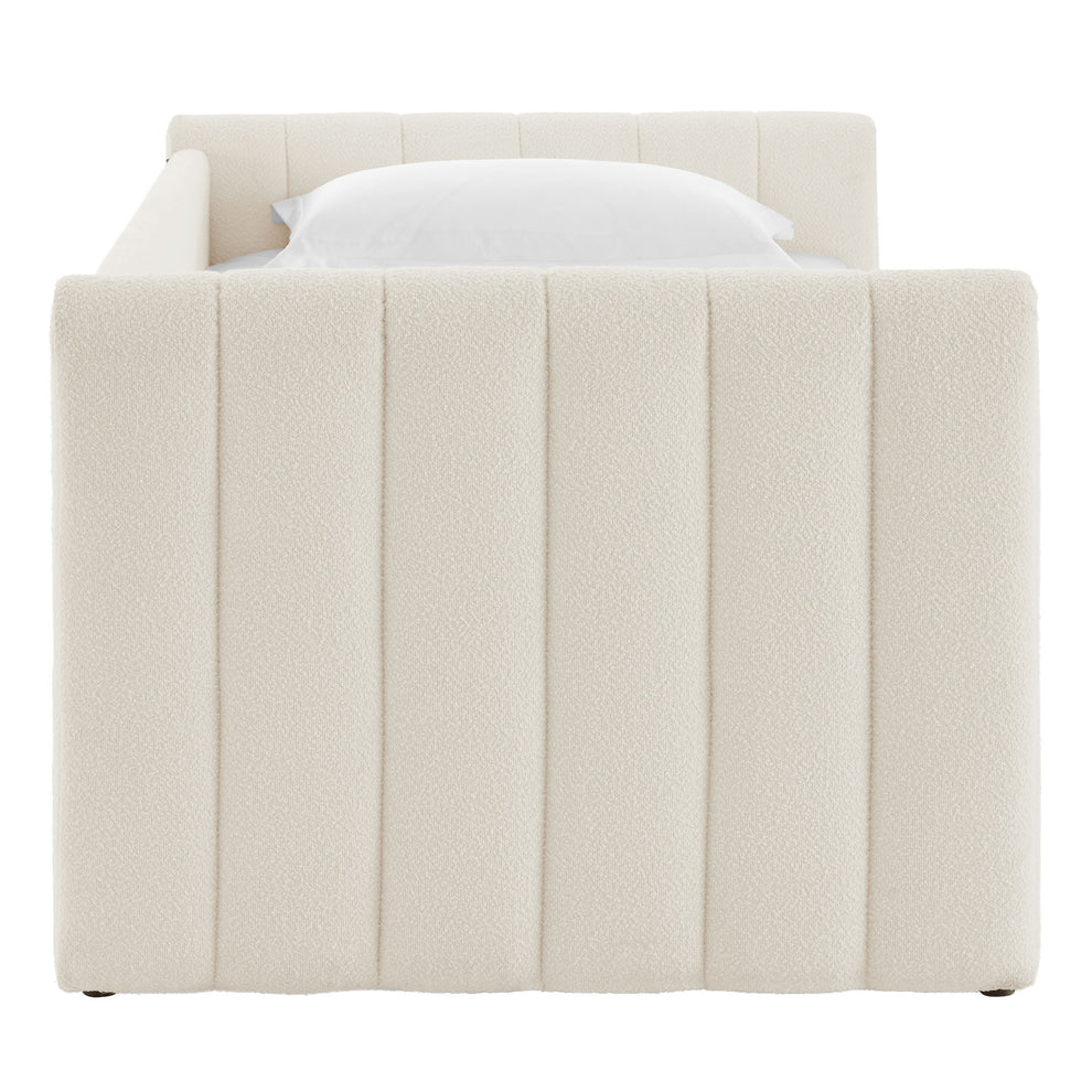 Veyla Channel Tufted Boucle Twin Daybed With Trundle by Modway | Beds | Modishstore - 8