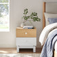 Nolia 2-Drawer Color Block Nightstand by Modway
