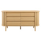 Cadence 6-Drawer Curved Dresser by Modway
