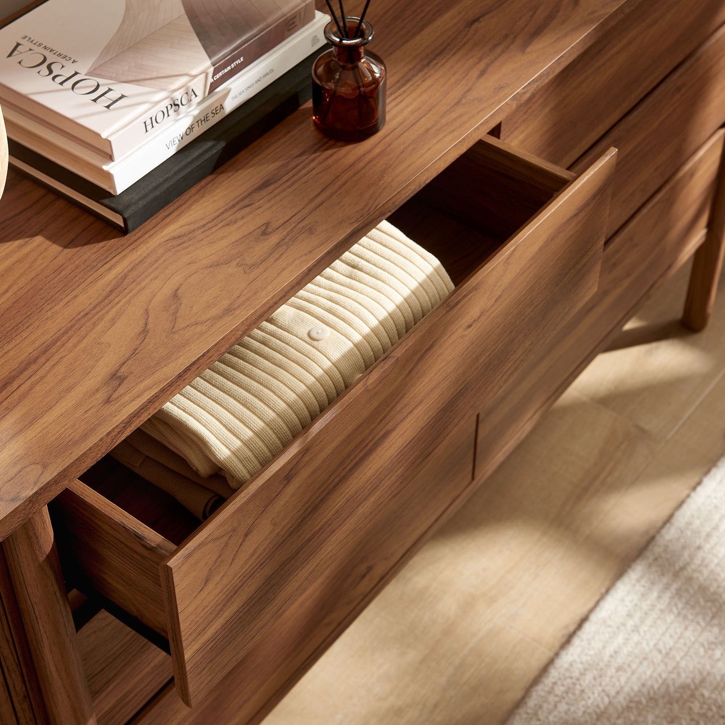 Cadence 6-Drawer Curved Dresser by Modway