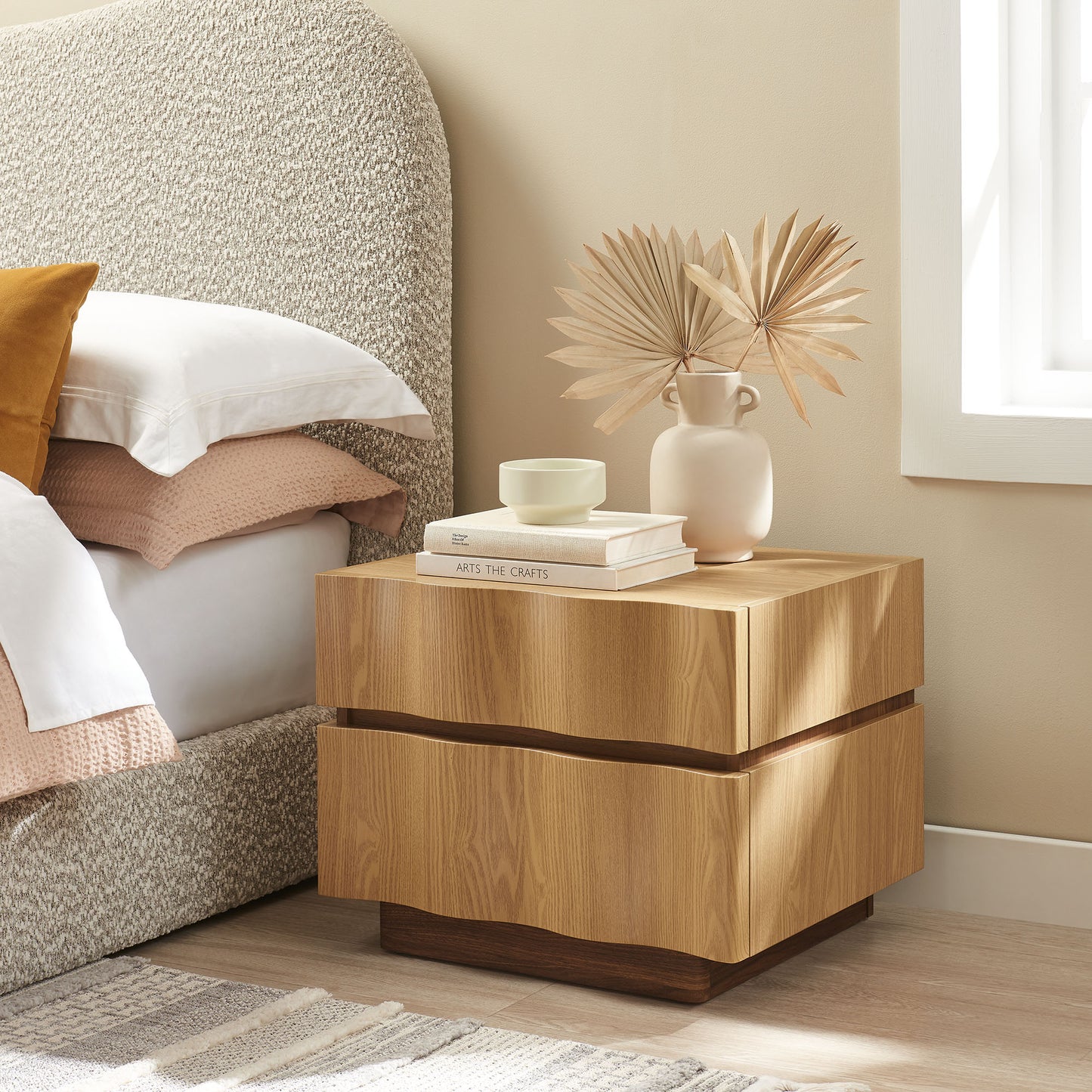 Isola 2 Drawer Nightstand by Modway