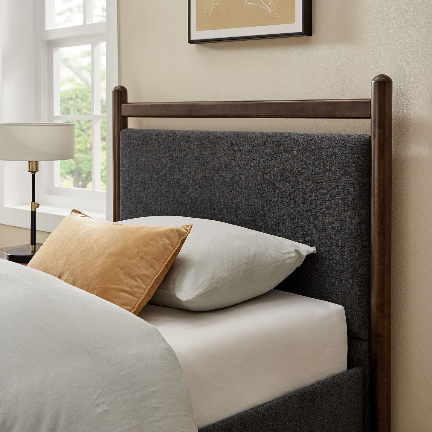 Ginny Twin Size Platform Bed Frame by Modway