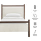 Ginny Twin Size Platform Bed Frame by Modway