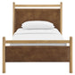 Ginny Twin Size Vegan Leather Platform Bed Frame by Modway
