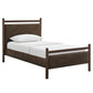 Ginny Twin Size Vegan Leather Platform Bed Frame by Modway