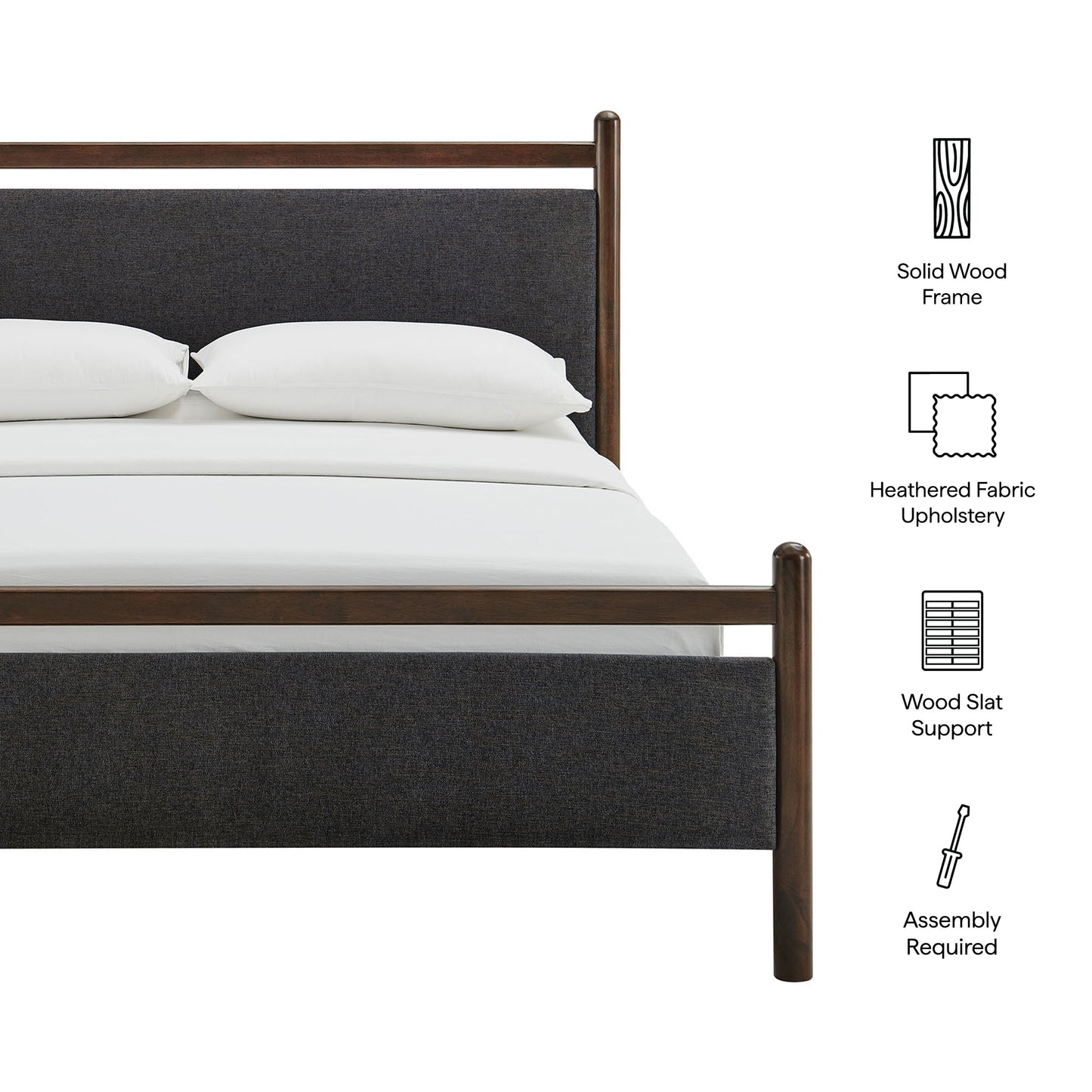 Ginny Full Size Platform Bed Frame by Modway