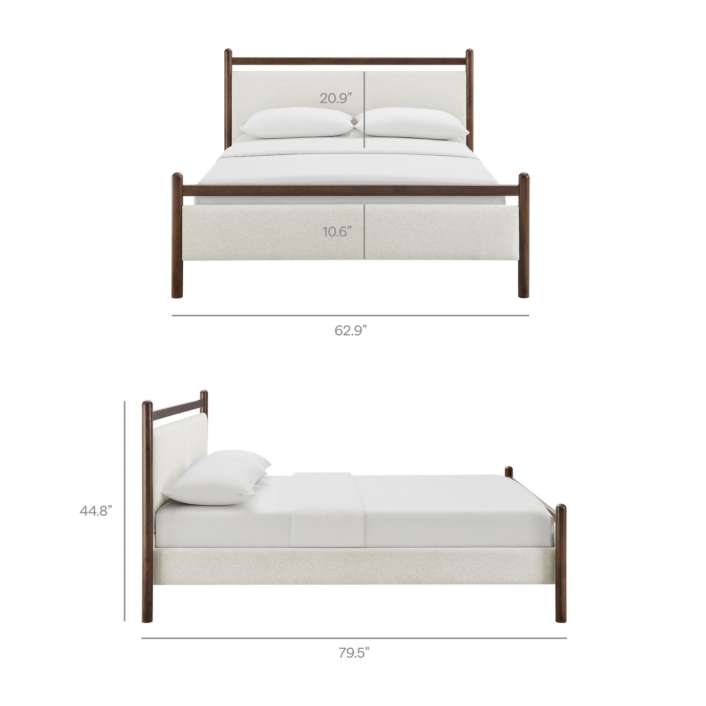 Ginny Full Size Platform Bed Frame by Modway