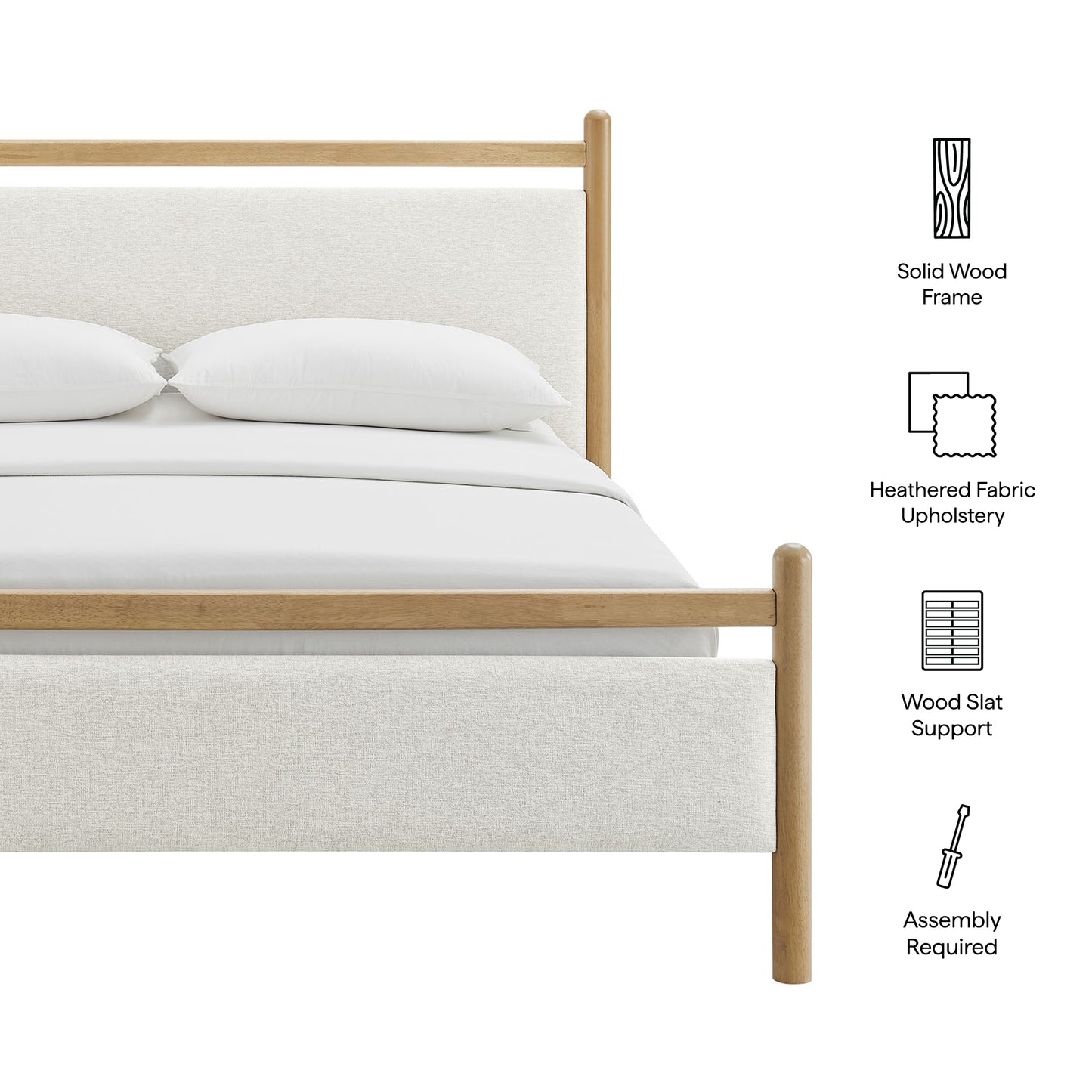 Ginny Queen Size Platform Bed Frame by Modway