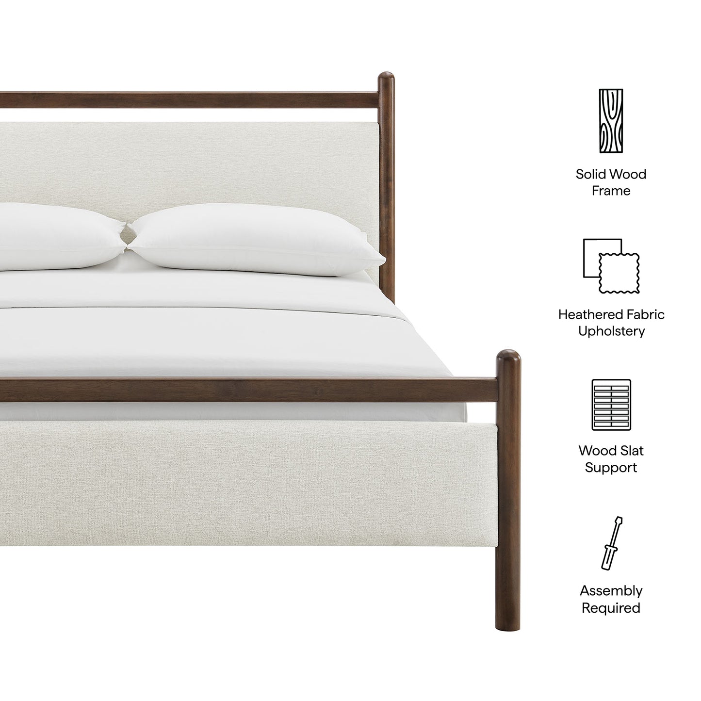 Ginny Queen Size Platform Bed Frame by Modway