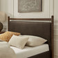 Ginny Queen Size Vegan Leather Platform Bed Frame by Modway