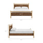 Ginny King Size Vegan Leather Platform Bed Frame by Modway