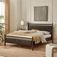 Ginny King Size Vegan Leather Platform Bed Frame by Modway