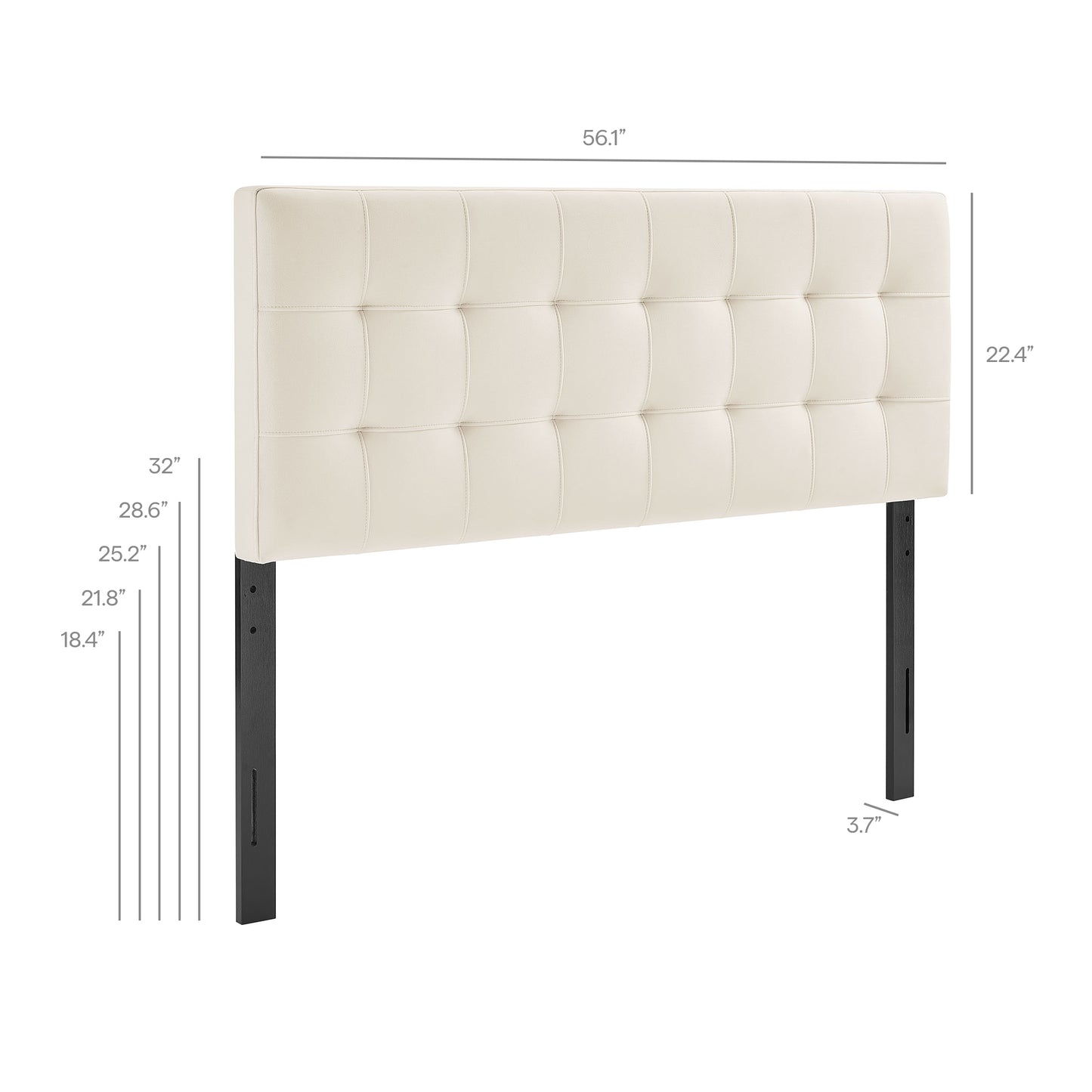 Lily Stain-Resistant Performance Velvet Full Size Headboard by Modway