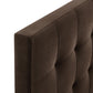 Lily Stain-Resistant Performance Velvet Full Size Headboard by Modway