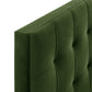 Lily Stain-Resistant Performance Velvet Full Size Headboard by Modway