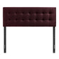 Lily Stain-Resistant Performance Velvet Full Size Headboard by Modway