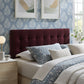 Lily Stain-Resistant Performance Velvet Full Size Headboard by Modway