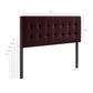 Lily Stain-Resistant Performance Velvet Full Size Headboard by Modway
