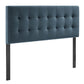 Lily Stain-Resistant Performance Velvet Queen Size Headboard by Modway