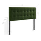 Lily Stain-Resistant Performance Velvet Queen Size Headboard by Modway