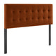 Lily Stain-Resistant Performance Velvet Queen Size Headboard by Modway